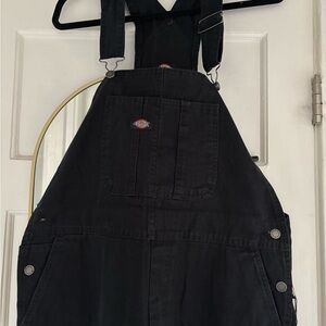 Women’s XL Dickies Black Duck Canvas Overalls with Tag